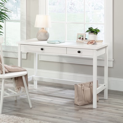 Sauder County Line 47W Writing Desk, Soft White (431778)