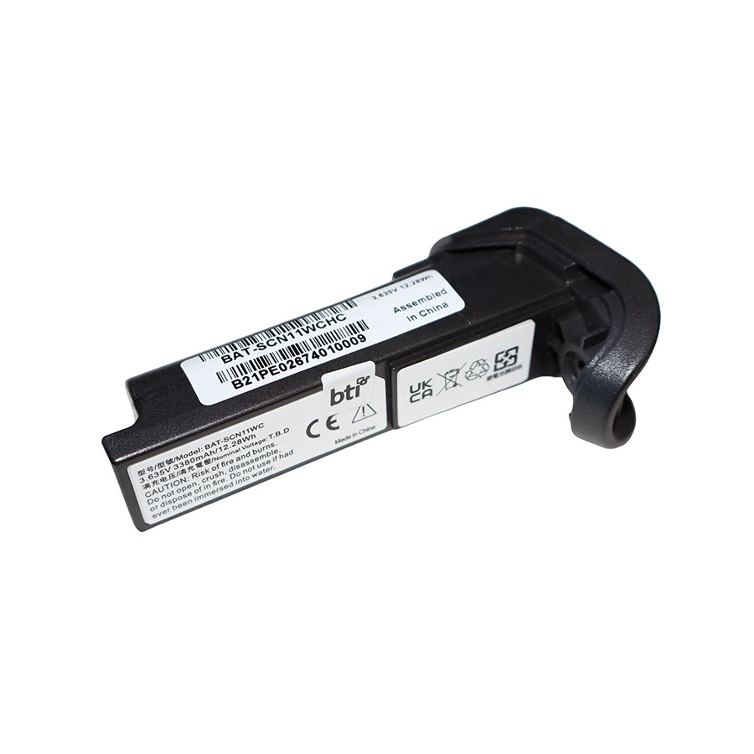 BTI BAT SCN11WCHC BTI Scanner Battery, Handheld