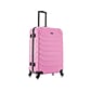 InUSA Endurance Polycarbonate/ABS Large Suitcase, Pink (IUEND00L-PNK)