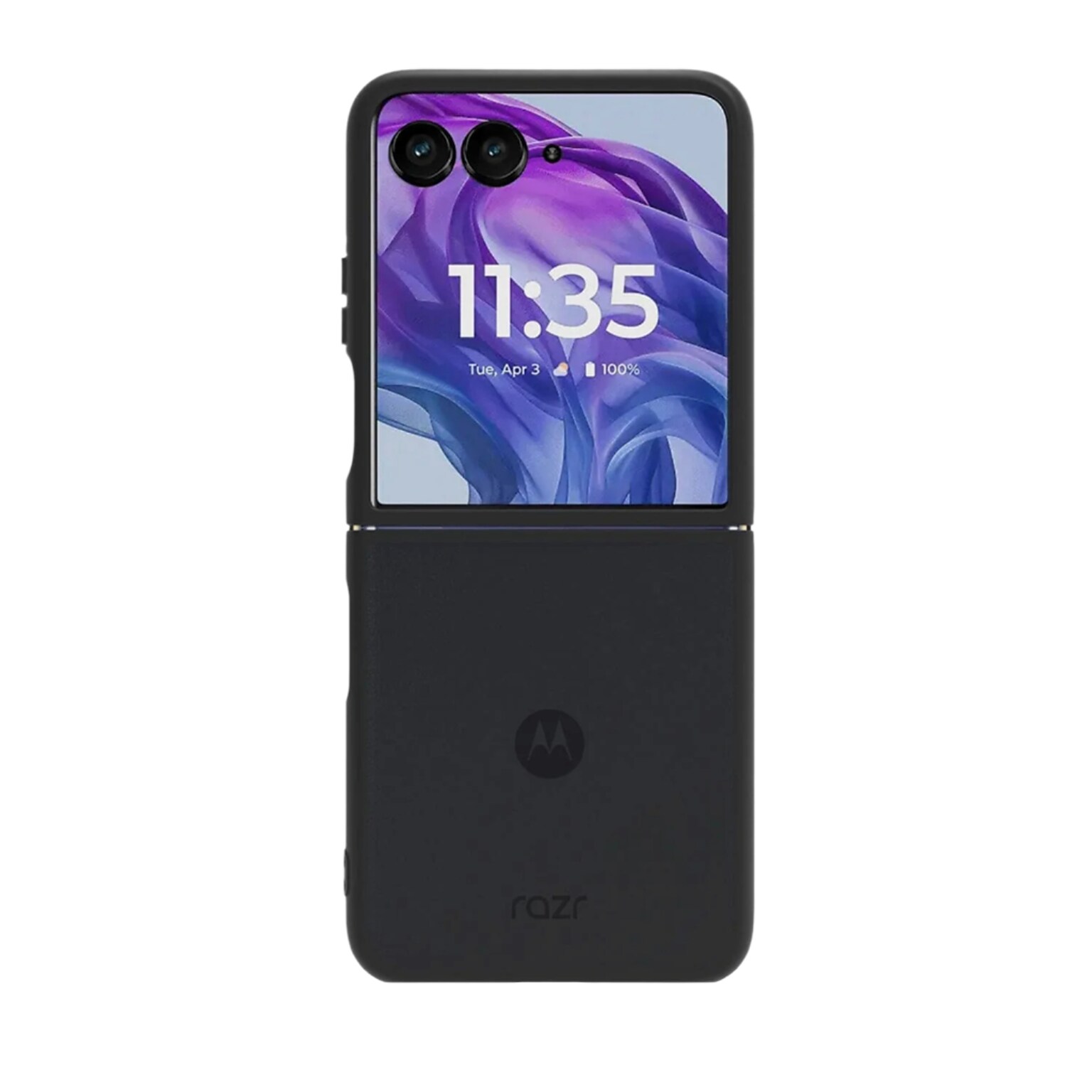 SaharaCase Venture Series Phone Case for Motorola Razr+, Shock Absorbing, Scorpion Black (CP00846)