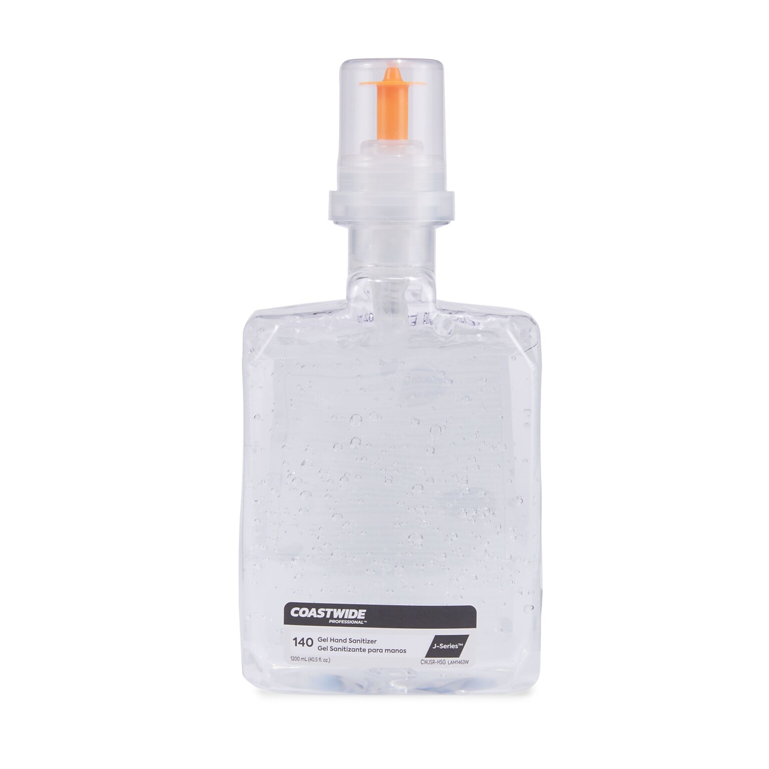 Coastwide Professional 70% Alcohol Gel Hand Sanitizer Refill for J-Series, 1200 mL, 2/Carton (CWJSR-HSG)