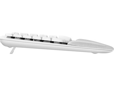 Logitech Wave Keys Wireless Ergonomic Keyboard, Off-White (920-012275)