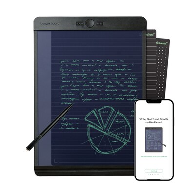 Boogie Board Blackboard Smart Scan Reusable Smart Notepad, 8.5" x 11" (BD0110001)