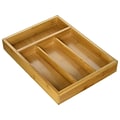 Honey-Can-Do Bamboo Silverware Drawer Organizer, Brown (KCH-07643)