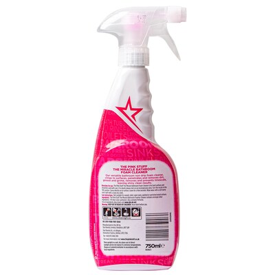 The Pink Stuff The Miracle Bathroom Foam Cleaner, 25.4 Oz. (20117)
