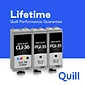 Quill Brand® Remanufactured Cyan Standard Yield Ink Cartridge Replacement for Brother LC51 (LC51C) (Lifetime Warranty)