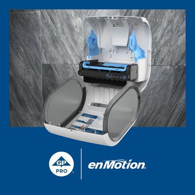 enmotion Hardwound Towel Paper Towel Dispenser, White (59437A)