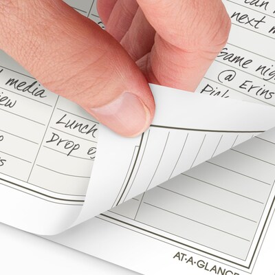 2026 AT-A-GLANCE 8.5" x 5.5" Monthly Planner Refill Pages, White/Brown (481-685Y-26)