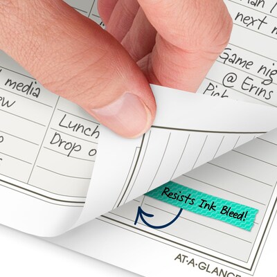 2027 AT-A-GLANCE 5.5" x 8.5" Monthly Planner Refill Pages, White/Brown (481-685Y-27)
