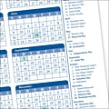 ComplyRight 2024 Time Off Request and Approval Calendar, Pack of 50 (A0037)