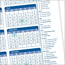 ComplyRight 2024 Time Off Request and Approval Calendar, Pack of 50 (A0037)