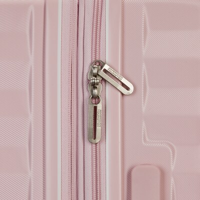American Tourister Color Vault 24.0" Hardside Suitcase, 4-Wheeled Spinner, Pink Blush (153951-E050)
