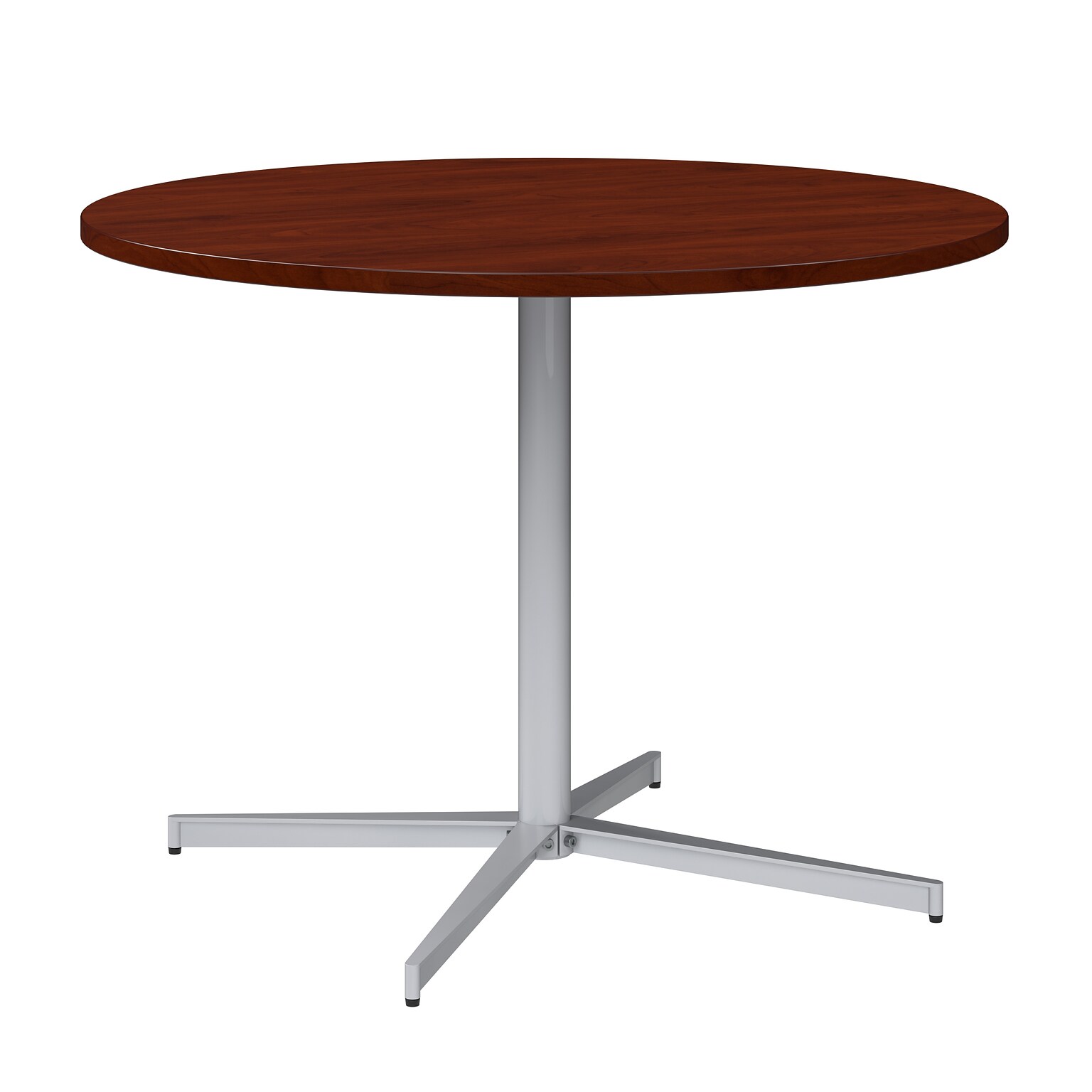 Bush Business Furniture 42 Round Conference Table, Hansen Cherry (99XTB42RHC)