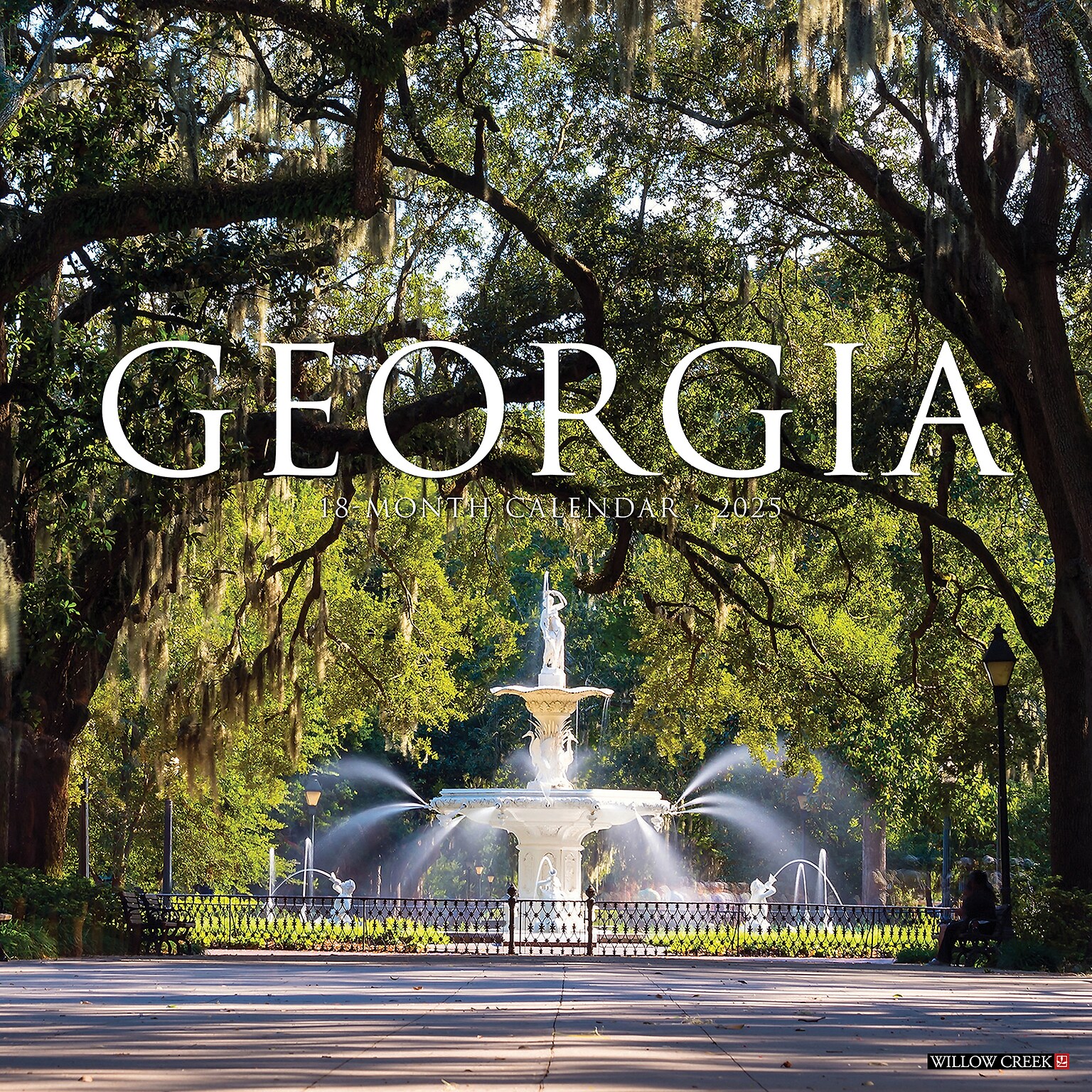 2025 Willow Creek Georgia 12 x 12 Monthly Wall Calendar (46418)