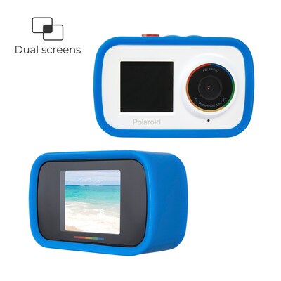 Polaroid ID922-BLU-T35-4 18MP Digital HD 4K Action Camera, Blue