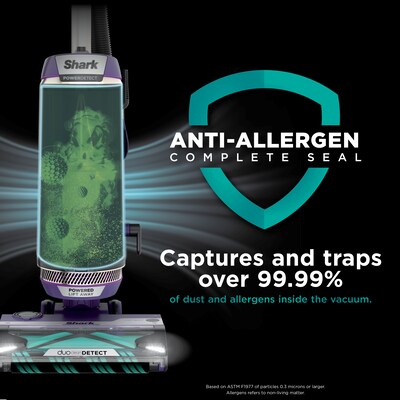 Shark Detect Pro Max Upright Vacuum, Bagless, Eggplant (AZ4002)
