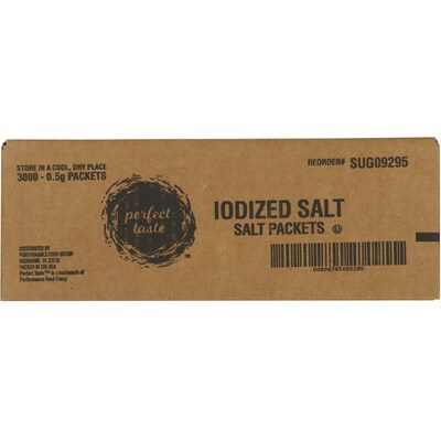 Sugar Foods Perfect Taste Salt, Packet, 3000/Carton (SUG09295)