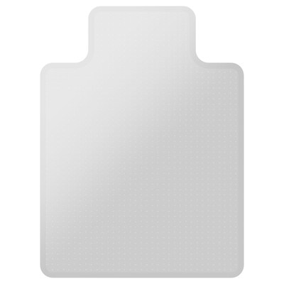 Quill Brand® PlushMat Carpet Chair Mat, 36 x 48, Crystal Clear (20238-CC)