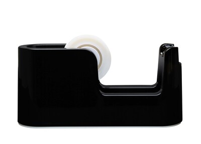 Scotch Heavy Duty Weighted Desktop Dispenser, 3" Core, Black (C-24)