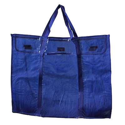 Carson Dellosa Deluxe Bulletin Board and Pocket Chart Storage, 30 x 24, Blue/Clear (CD-180000)