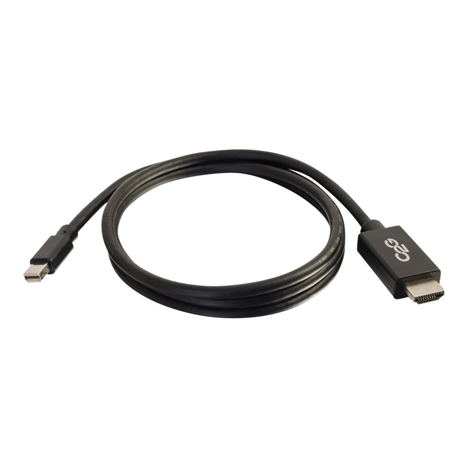 C2G 6 Mini DisplayPort to HDMI Audio/Video Monitor Cable, Black (54421)