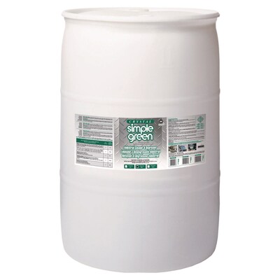 Simple Green Crystal Industrial Cleaner/Degreaser, 55 gal Drum (SMP19055)