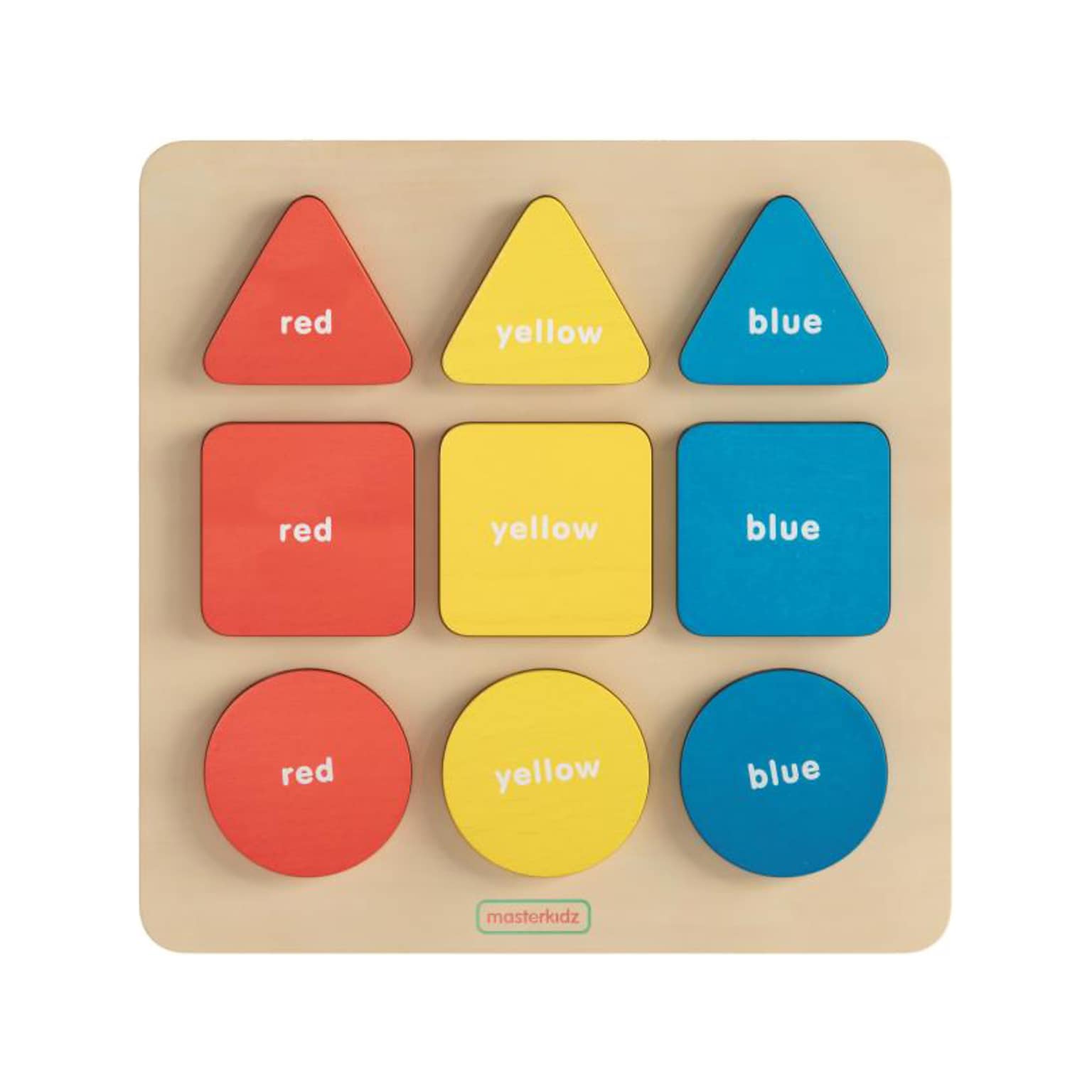 Flash Furniture Bright Beginnings Basic Shapes STEM Puzzle Board (MK-MK00590-GG)