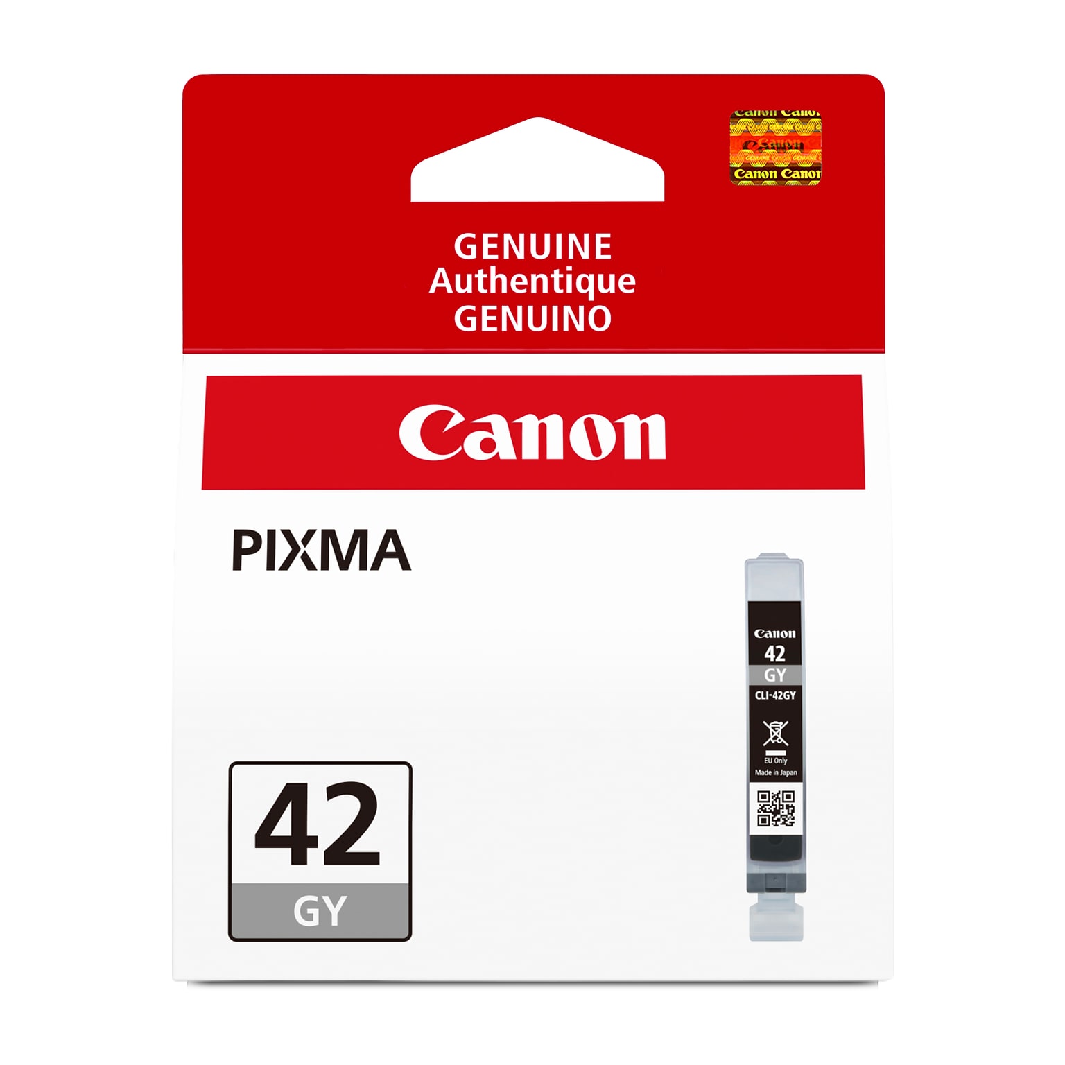 Canon 42 Gray Standard Yield Ink Cartridge (6390B002)