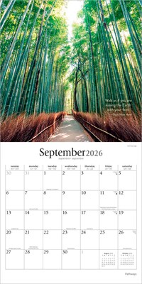 2026 Brush Dance Pathways 12" x 12" Monthly Wall Calendar (9798330706556)