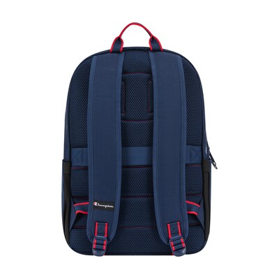 Champion Level Laptop Compatible Backpack, Medium, Navy (CV2-3048-410)