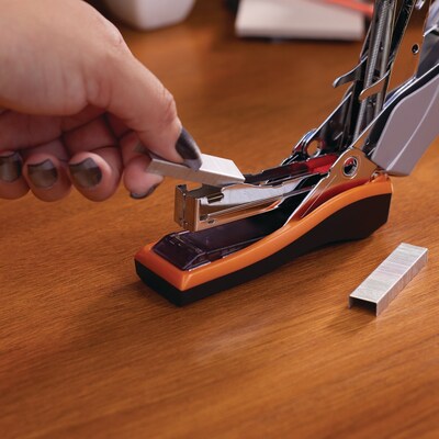 Swingline Optima 40 Compact Reduced Effort Stapler, 40-Sheet Capacity, Black/Silver (87842)