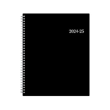 2024-2025 Blue Sky Enterprise 8.5 x 11 Academic Weekly & Monthly Planner, Plastic Cover, Black (13