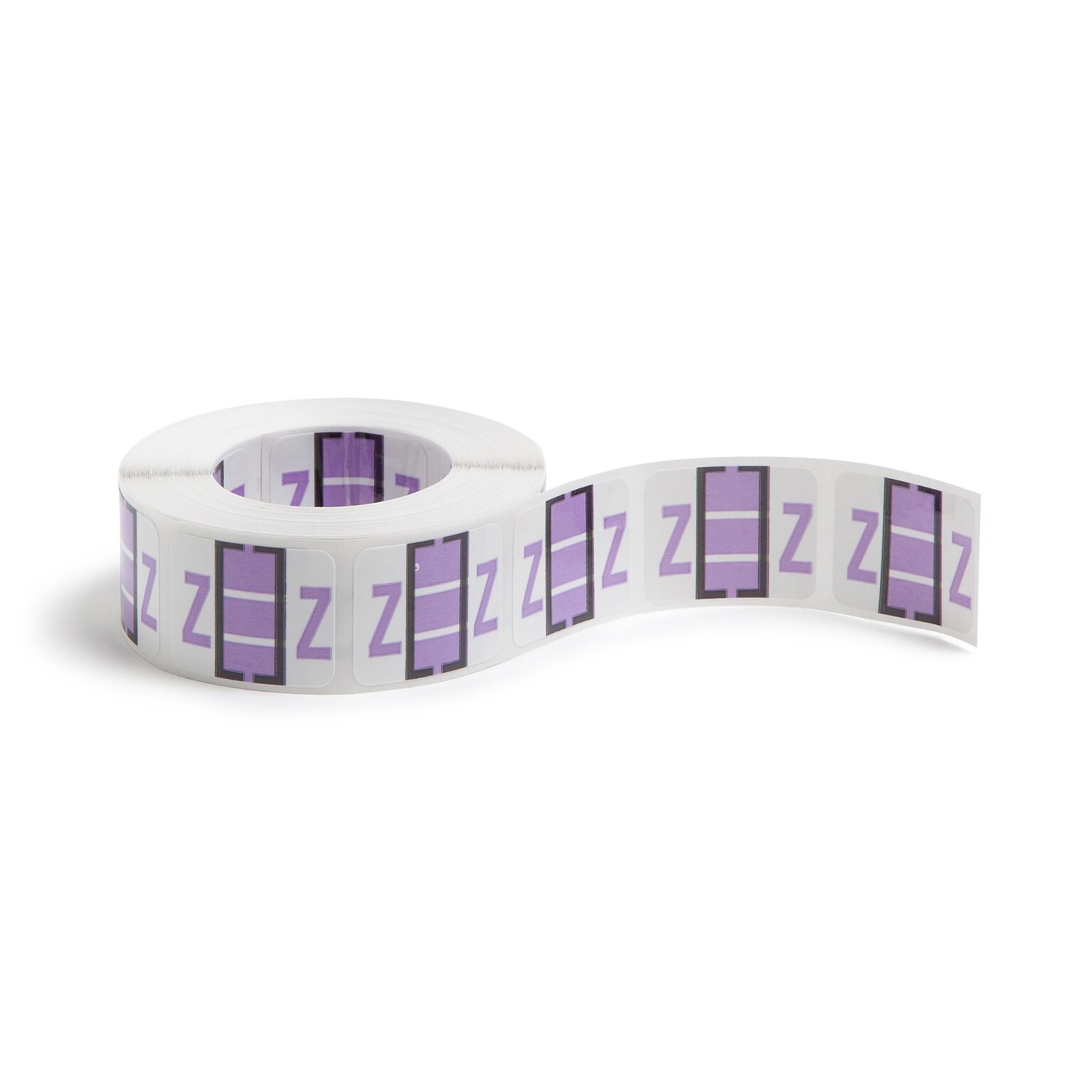 Smead BCCR Labels File Folder Label, Z, Lavender, 500 Labels/Pack (67096)