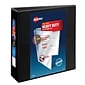 Avery Heavy Duty 3" 3-Ring View Binders, One Touch EZD Ring, Black (79-693)