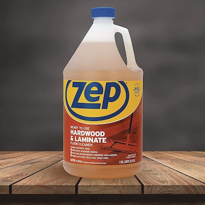 Zep Hardwood & Laminate Finish, Unscented, 128 Oz. (ZUHLF128)