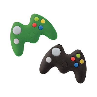 Party City Level Up Game Controller Erasers, Assorted Colors, 8/Pack (AM3901538-NS)