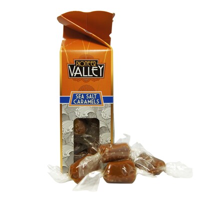 Pioneer Valley Sea Salt Caramels 8oz Bag