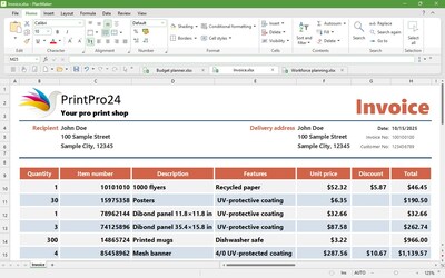SoftMaker Office Professional 2026 for 5 Devices, Windows/macOS/Linux, Download, BIN322800V005