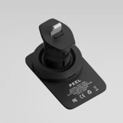 PEEL MagSafe USB-C Car Charging Mount, 15W, Black (PCC-15W)