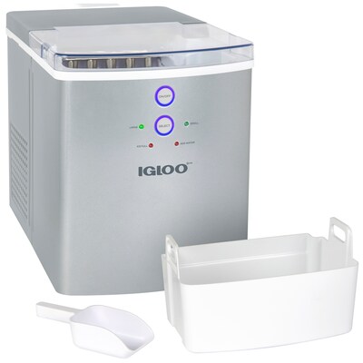Igloo Countertop Ice Maker (IGLICEB33SL)