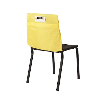 Seat Sack Seat Storage, 9.45 x 8.46 x 3.94, Yellow, 10/Pack (40101BUNDLE)