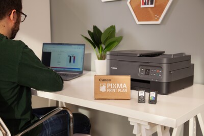 Canon PIXMA TR7020a Wireless Color Inkjet Printer, All-In-One, Print, Scan, Copy (TR7020A BLACK)