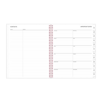 2026 Blue Sky Joselyn 8.5" x 11" Calendar Year Weekly & Monthly Planner, Plastic Cover, Multicolored (110394-26)