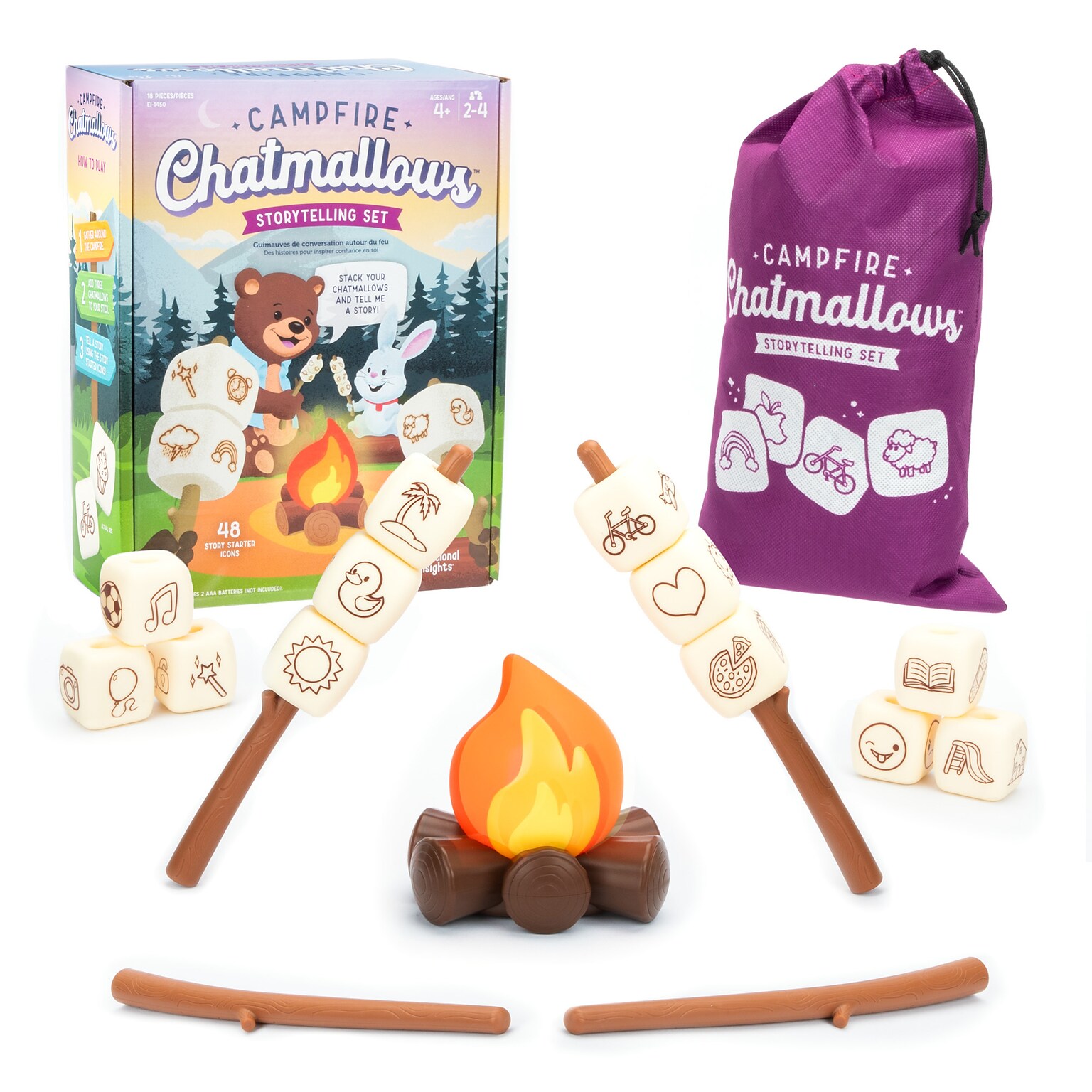 Educational Insights Campfire Chatmallows, Multicolored (1450)
