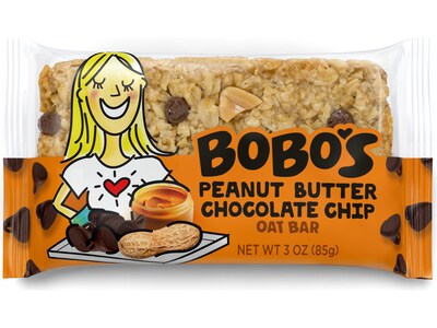 Bobos Gluten-Free Peanut Butter Chocolate Oat Bar, 36 oz., 12 Bars/Box (119-D)