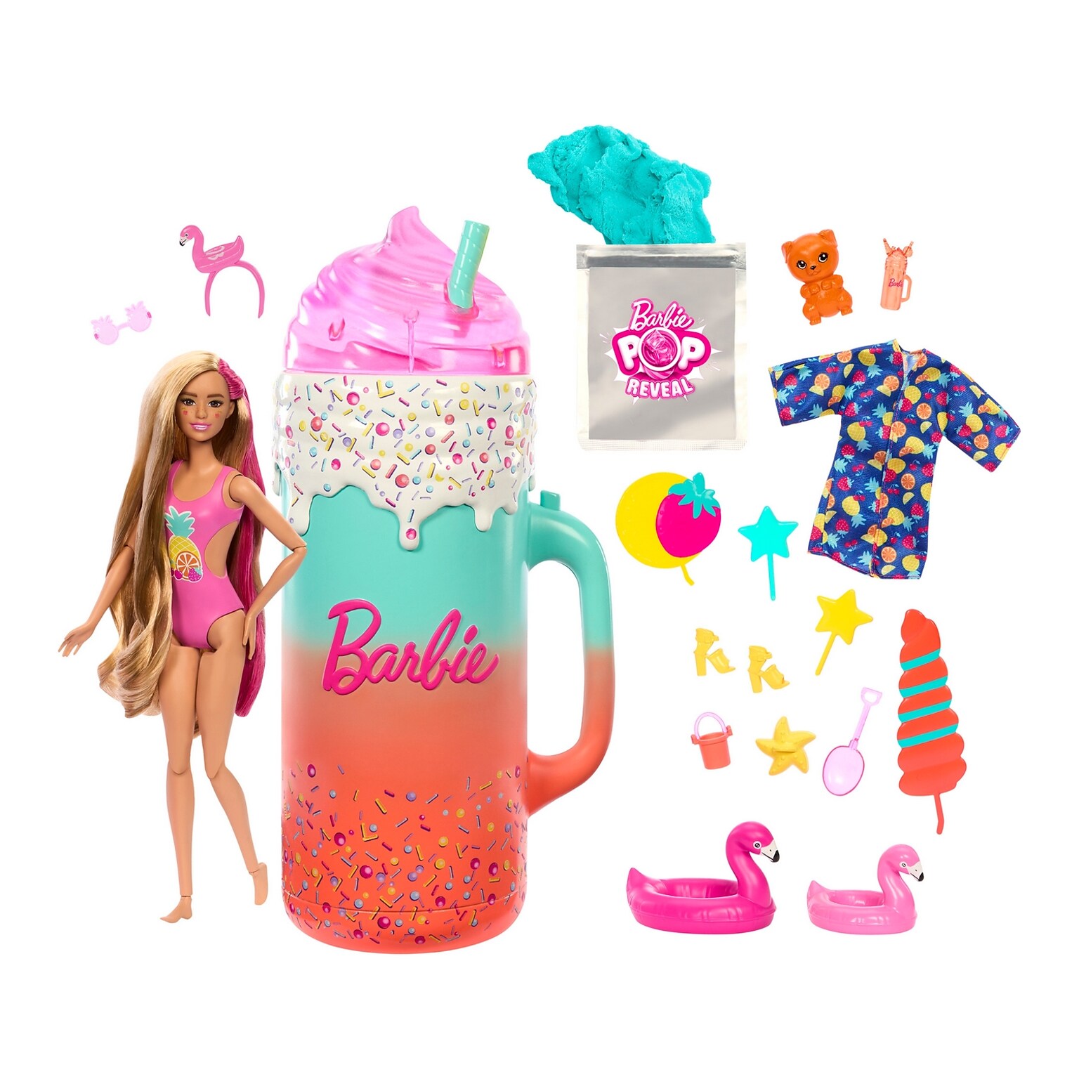 Mattel Barbie Pop Reveal Rise & Surprise Gift Set With Scented Doll (HRK57)
