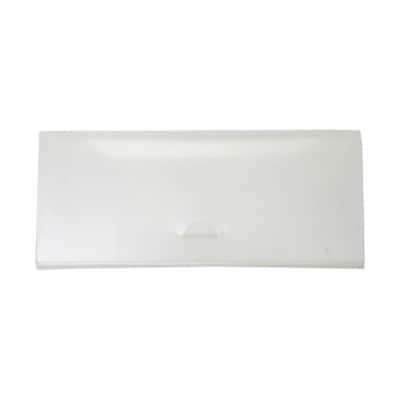 JAM Paper® Tuck Portfolio Pencil Case, #10, 4 1/8 x 9 1/2, Clear Frost, Sold Individually (350619)