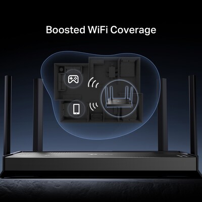 TP-LINK AX3200 Dual Band MU-MIMO WiFi 6 Router (Archer BE3200)
