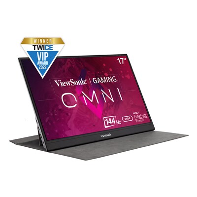 ViewSonic 17" 144Hz LED Gaming Monitor, Black (VX1755)