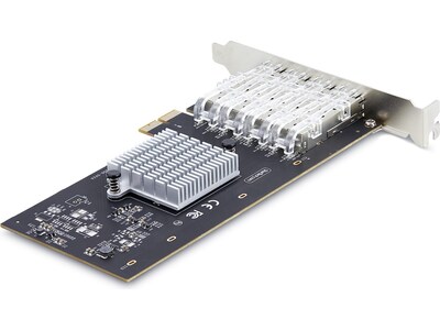 StarTech 4-Port PCI Express 2.0 x2 Gigabit Ethernet Adapter (P041GI-NETWORK-CARD)